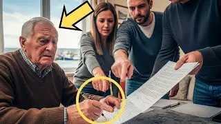HIJOS TIRAN A SU PADRE DE 85 AÑOS AL MAR POR LA HERENCIA… PERO EL DESTINO LES DEVOLVIÓ ALGO PEOR HOY