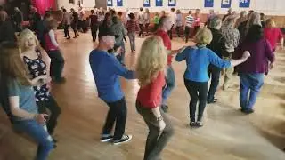 Barn dance at the Skagit Grange with Kim Hargrove of Happy Valley Dance