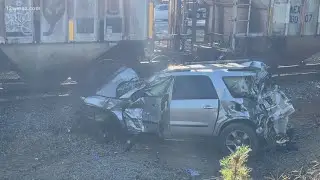 BSO: Woman, 76, in critical condition after train strikes her vehicle in North Macon
