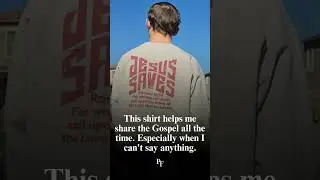 This shirt has helped me become a better witness for Christ. If you want it, click link in bio.
