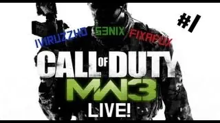 MW3 Live m/ s3nix & Fixafux - MOAB?! (1/3)