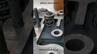 Valve Spring Retainer and Lock #mechanical #automotive #valve #engine #mechanicalengineering