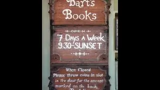 Bart's Books, Ojai, California @authoradventuresroadtrips