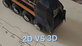The difference between 2D and 3D