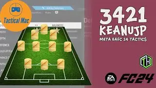 EAFC 24 Meta 424 - 3421 Пользовательские тактики