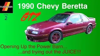 1990 Chevy Beretta GTZ - Finally open up the hood and look at the horses...and add a battery.