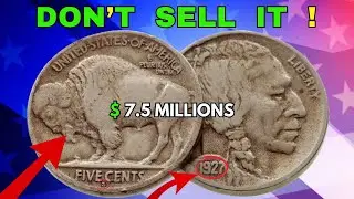 Most Valuable Buffalo Nickels Found in Circulation! Worth Thousands! Nickels to Look For!