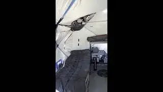 Winter is Coming!  Ice camping set up-Otter Vortex Pro Monster Lodge