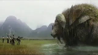 Giant animals | Buffalo | Birds | Mantis | Kong Skull Island (2024) Movie Clip Hd