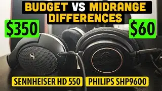 Phillips SHP9600 vs Sennheiser HD 550: Budget vs Mid-range Audiophile Comparison