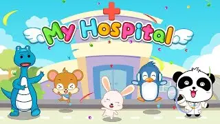 Baby Panda's Doctor Hospital Phone Games. Kids
