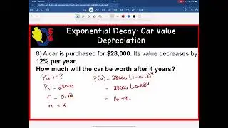 MCF3M - Exponential Decay Cycle 4: Video 64
