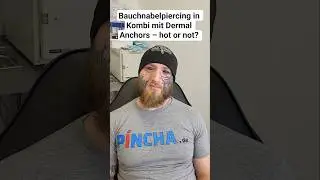 Bauchnabelpiercing in Kombi mit Dermal Anchors &ndash; hot or not? #piercing #bauchnabelpiercing