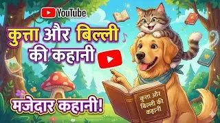 कुत्ता और बिल्ली की कहानी | Kids Moral Story in Hindi | Cartoon Story