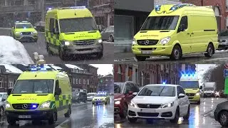 [Onopvallend - ex NL] Vele ambulances en politie met spoed bij CHR Citadelle Liège