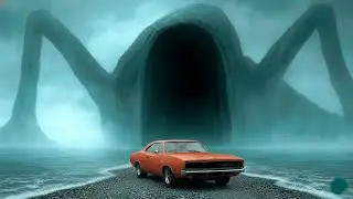 SEA EATER SAW MY CAR AND IS CHASING ME TO ATTACK