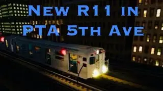 NEW! R11 train in PTA Subway: Fifth Av Lines (Roblox)