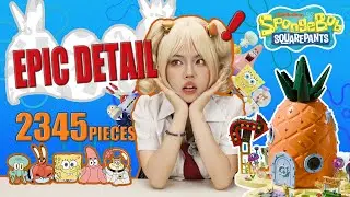 Секрет дома-ананаса Губки Боба раскрыт?! #строительныеблоки #губкабоб