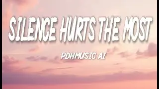 Silence Hurst The Most – Lyric Video | Emotional Pop | Sad Pop