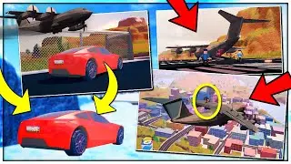 [FULL GUIDE] NEW JAILBREAK CARGO PLANE ROBBERY + NEW ROADSTER CAR +MAP (ROBLOX)