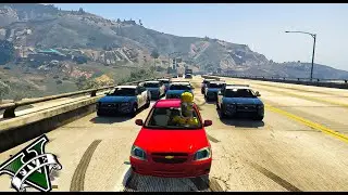 Grand Theft Auto V-Fuga De Celta Com o Homer
