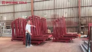 Steel Granite Stone Slab Storage Rack