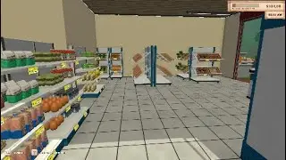 Farming & Supermarket Simulator  9 эп. 18 ур. Расширили магазин и сделали перестановку
