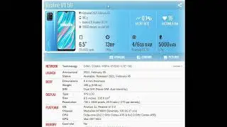Realme V11 5G PRICE AND SPECIFICATION