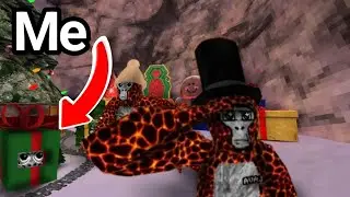 I Hid as a PRESENT in GorillaTag...