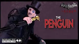 McFarlane Toys DC Multiverse Batman Arkham City The Penguin Figure @TheReviewSpot