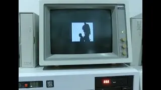 CGA | 160&times;100x4 | Animation Playback on MS-DOS (286 PC)