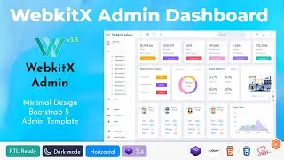 Bootstrap 5 Admin Dashboard Template with Multiple Layouts & Responsive UI Design