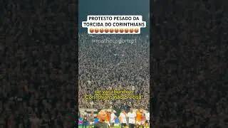 PROTESTO PESADO DA TORCIDA DO CORINTHIANS DEPOIS DA DERROTA PRO S&Atilde;O PAULO🤬🤬🤬 #corinthians
