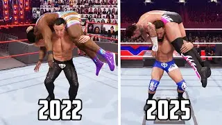 История финишеров Остина Теори в играх WWE (с 2022 по WWE 2k25)