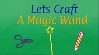 How to Make a Paper Magic Wand || Origami || Learn To Craft A Magic Wand || Paper Magic Wand ||