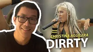Christina Aguilera - Dirrty (Live NYC 2002) REACTION