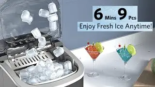 Electactic Ice Maker Countertop: Fast, Portable, and Hassle-Free Ice for Every Occasion