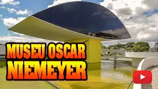 Museu Oscar Niemeyer (Museu do Olho) - Curitiba, Brasil (4k)