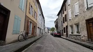 Le village de Saurat (Ariège)
