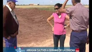 CLM en vivo Variante Criptana, expropiacion de tierras..wmv