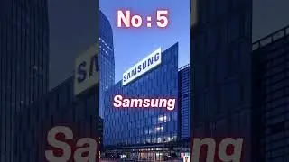 the top five most valuable technology companies in the world #technology #company #shorts #top5