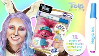 How To Color MAGIC INK TROLLS 2 WORLD TOUR! | Inkredibles