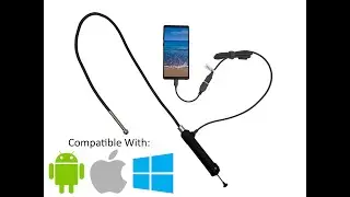 Vividia G-810i G-610i Visual Grabber Borescope Pick-Up Tool Camera for iPhone iPad Android & Windows