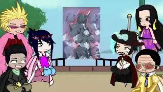 Past marines react to Rimuru Tempest | Slime | Onepiece | Luffy | Gacha life