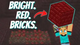 How To Craft RED NETHER BRICK In Minecraft