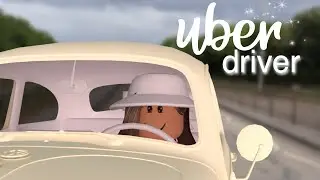 Daily Routine as an UBER Driver| Bloxburg Skit