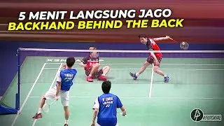 Mau Pamer Trickshot Keren tapi Gak Tau Caranya? Tutorial Backhand Behind the Back🔴100% LANGSUNG BISA