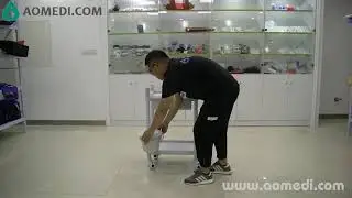 Hospital Trolley Table for Transport Demo-6