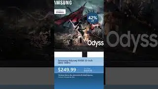 Samsung Odyssey G50D 32-inch QHD 180Hz