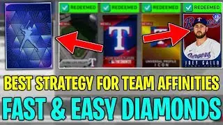 BEST WAY TO BEAT TEAM AFFINITIES & EARN FREE DIAMONDS in MLB The Show 20 Diamond Dynasty